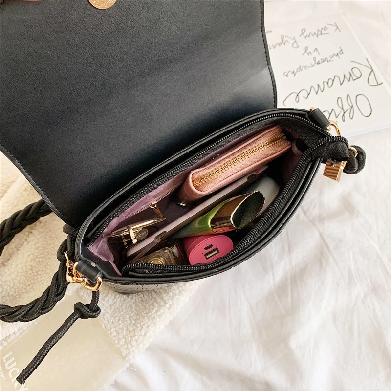 

Women's Messenger Bags Luxury Pu Leather Shoulder Bags For Women 2021 Designer Handbags Alligator Crossbody Bag Girls Handbag