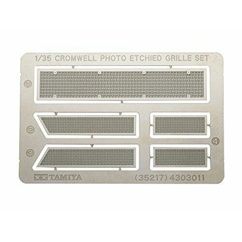 

Tamiya 35217 1/35 Scale Tiger I Photo Etched Grille Early Production
