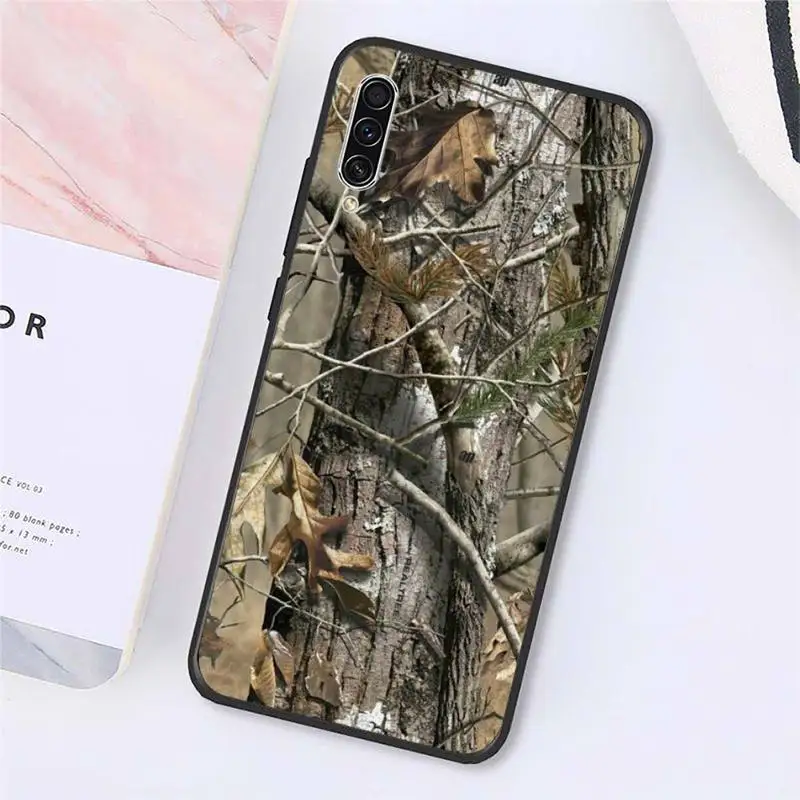 

Realtree Real Tree Camo Phone Case For Samsung galaxy S 9 10 20 A 10 21 30 31 40 50 51 71 s note 20 j 4 2018 plus Luxury brand
