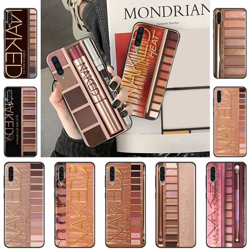 

Naked Palette Fashion Glam Makeup Phone Case For Samsung galaxy A S note 10 12 20 32 40 50 51 52 70 71 72 21 fe s ultra plus