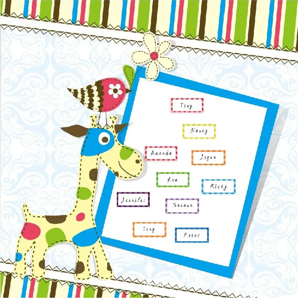 Новые магнитные этикетки стираемые без следов многофункциональные 3 узора