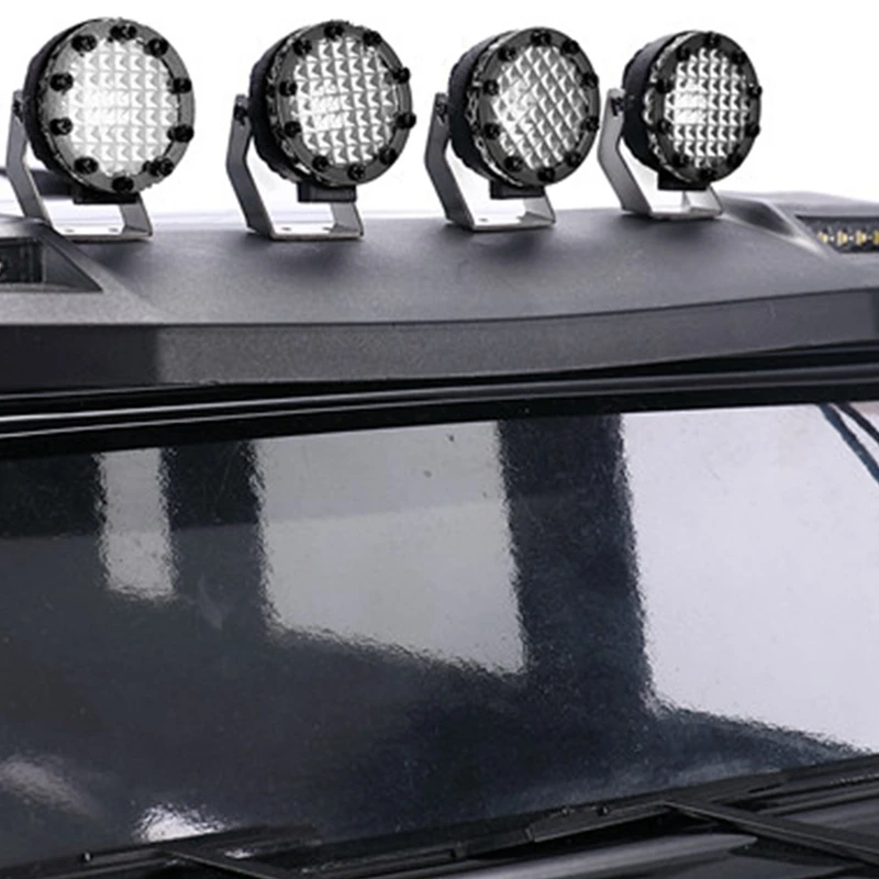 

Round Spotlights Bright Car Roof Light for 1/10 RC Crawler Axial SCX10 III AXI03007 TRAXXAS TRX4 TRX6 Parts