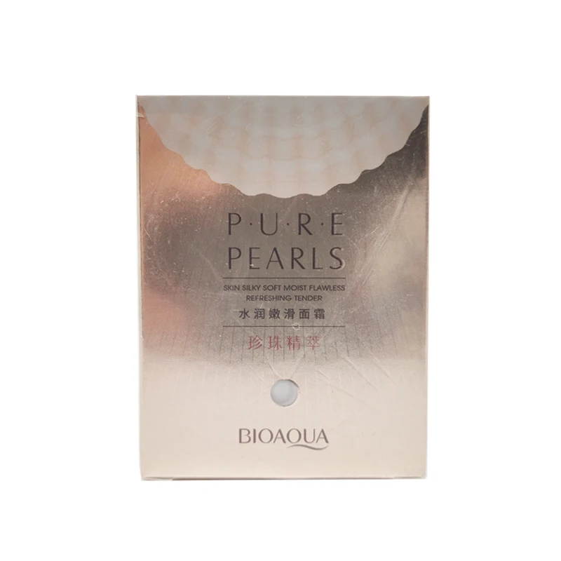 

BIOAQUA Pure Pearl Essence Face Cream Whitening Cream Moisturizing Anti Wrinkle Face Serum Facial Acne Scar Removal Skin Care 60