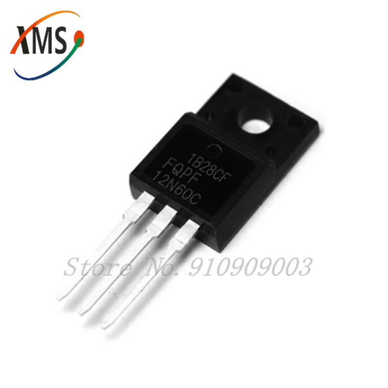 

50PCS FQPF12N60C TO-220 12N60C 12N60 TO220 FQPF12N60 TO-220F new MOS FET transistor