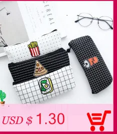 Карандаш с изображением из мультфильма каваи чехол творческая большая емкость плюшевые ручки сумки Коробка мешок милый детский подарок школы стационарные принадлежности 04819