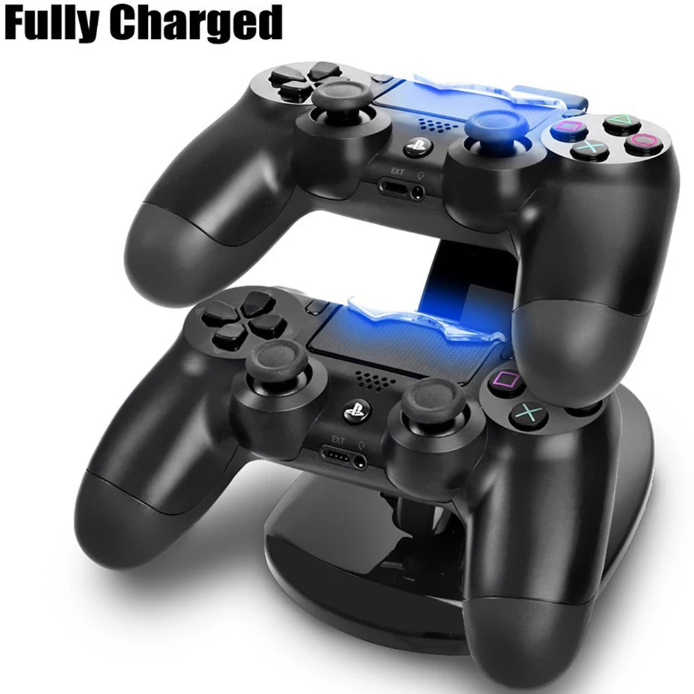 Аксессуары для PS4 зарядная подставка Dualshock 4 Micro USB зарядное устройство геймпада