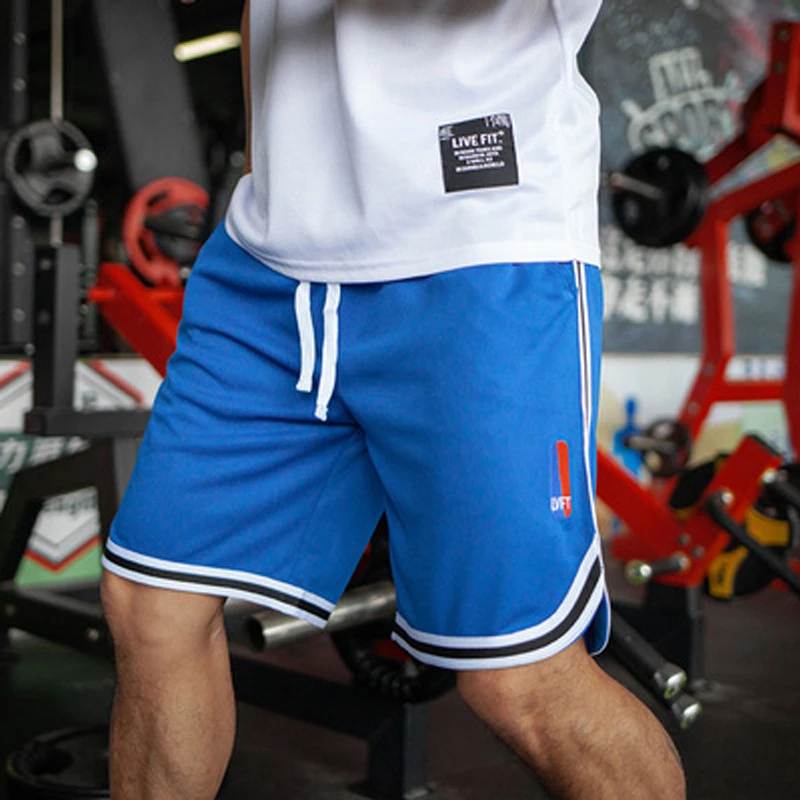 Новинка лета 2020 шорты для фитнеса и бега мужские спортивные сетчатые