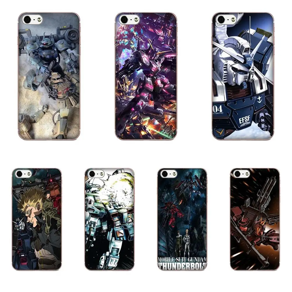 Чехол для мобильного телефона Gundam Thunderbolt Apple iPhone 4 4S 5 5C 5S SE SE2 6 6S 7 8 11 Plus Pro X XS Max XR
