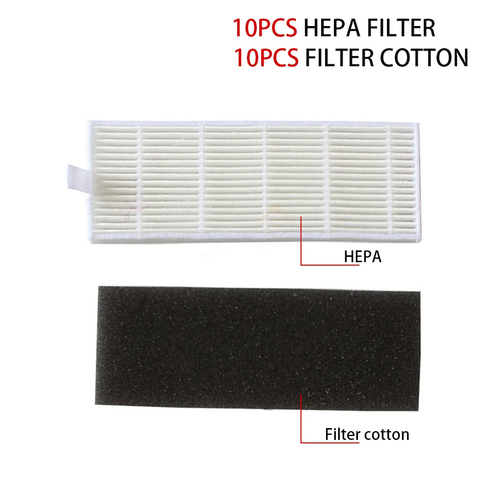 

Sponge+ Filters for ILIFE Cleaning Robot for chuwi ilife A4 A4S A6 Robot Vacuum Cleaner hepa filter for Ecovas DN621 DN621 DN620