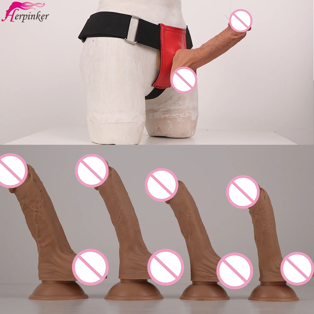 21 см длинные страпон женские фаллоимитаторы большой пенис Секс продукт