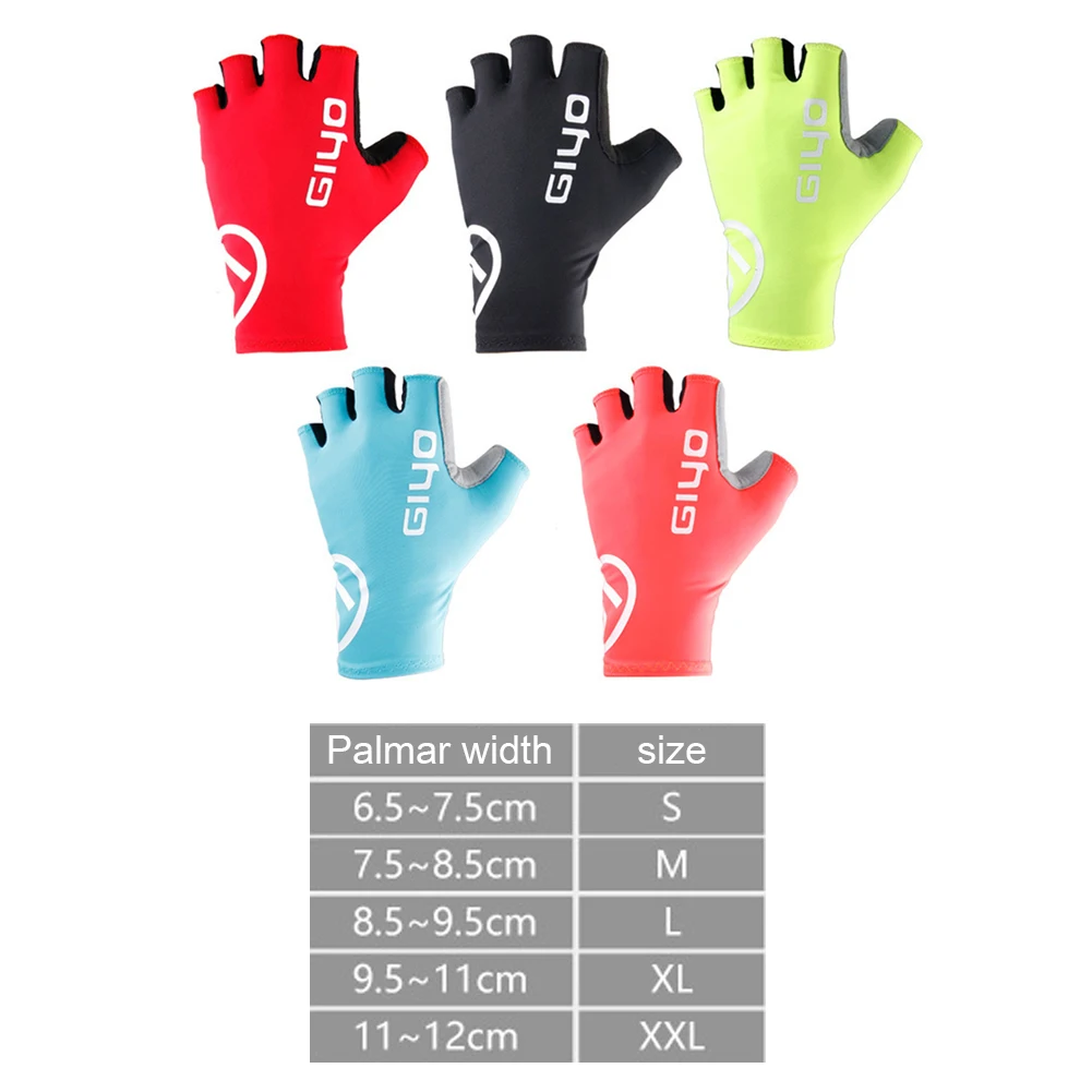 

Cycle Half -finger Gloves Gel Sports Bicycle Race Gloves Bicycle Mtb Road Glove Cycling women Men's Mid -term