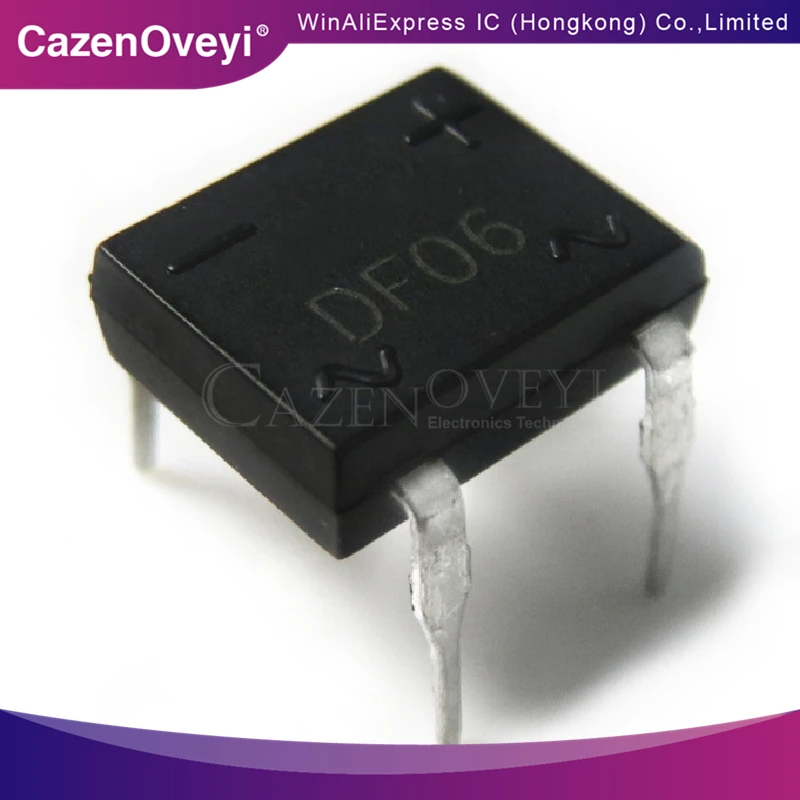 

10pcs/Lot DF06M DF06 DIP-4 1A 600V Bridge rectifier bridge In Stock