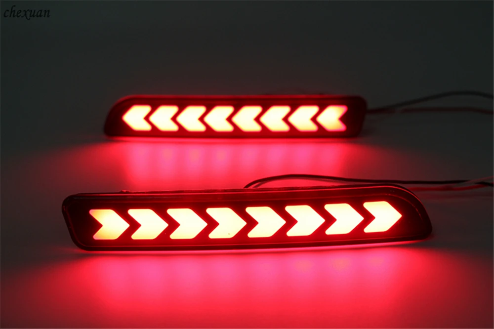 CSCSNL 1 набор Автомобильный светодиодный задний стоп сигнал бампер отражатель