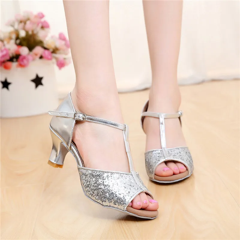 Женские туфли для танцев SUN LISA на высоком каблуке бальных сальсы танго