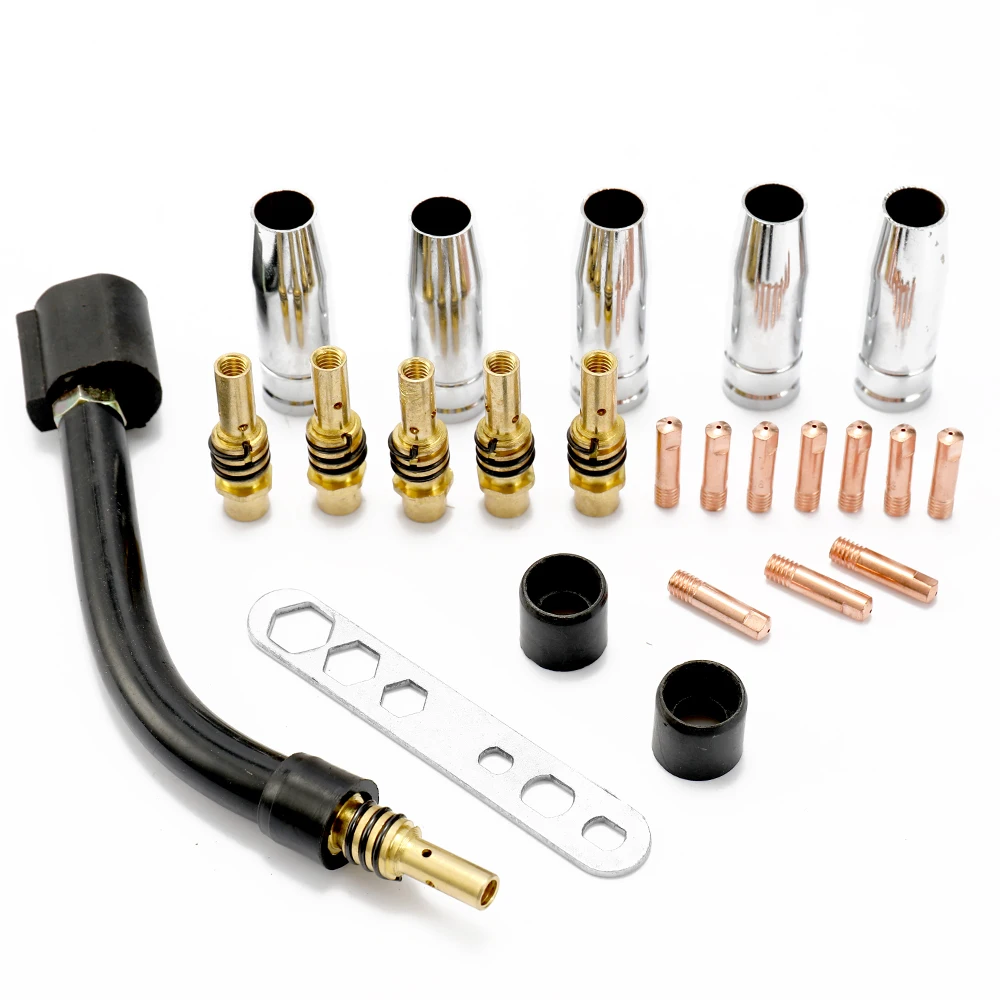 24 шт. Сварочная фонарь модель AK расходные материалы электроды защитная крышка