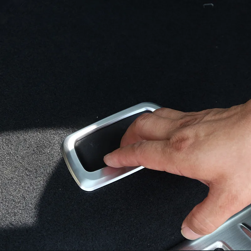 Стайлинг автомобиля хромированный чехол для багажника декоративная накладка на