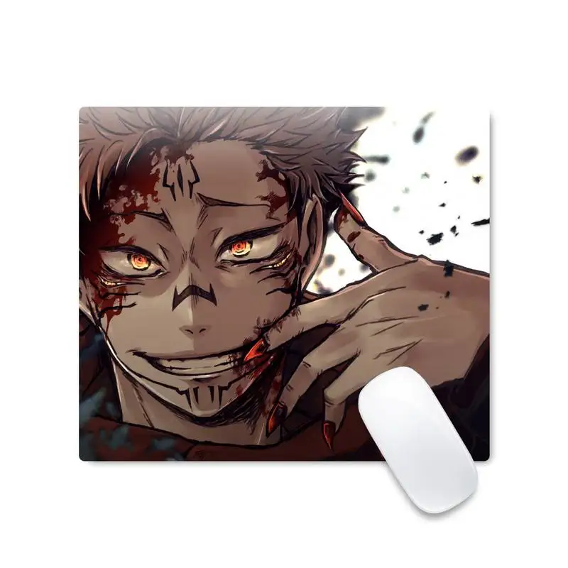 

anime Jujutsu Kaisen Speed Mice Retail Small Rubber Mousepad Mouse pad Desk Protect Game Officework Mat Non Cushion mousepad