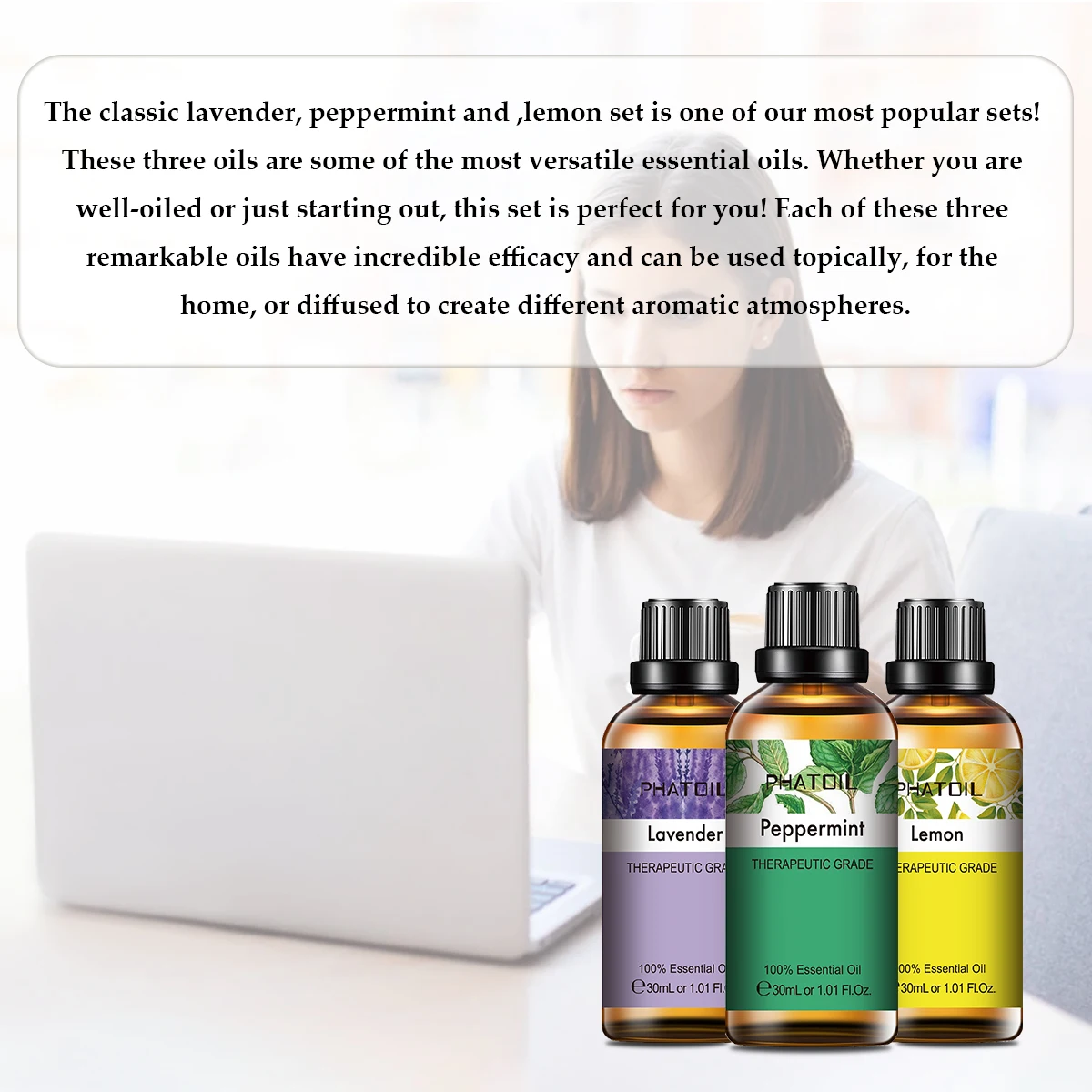 3 шт. 30 мл комплект натуральный растительный состав Эфирное Масла наборы