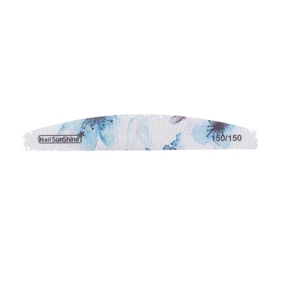 Blue150-150 1 шт. деревянный 180/240 шлифовальный буферный блок для педикюра маникюрный полировальный лак Инструменты для красоты профессиональные пилочки для ногтей серый буфер для лодки - Цвет: Blue150-150