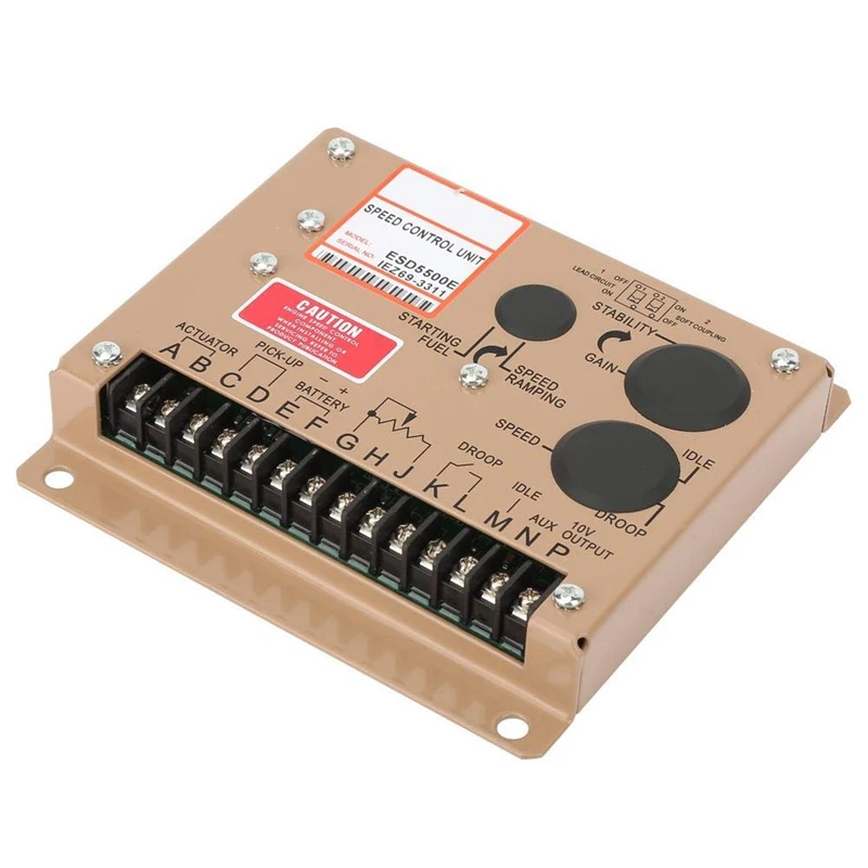 

Electronic Engine Speed Controller, ESD5500E Governor Generator Controller Panel for All Kinds Of Electronetic Interference A