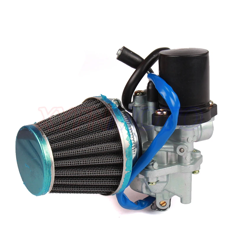 19mm Carburetor with air filte For 2 Stroke Yamaha Jog 50cc 90cc 100cc Scooter Carb electric choke | Автомобили и мотоциклы