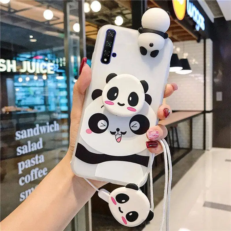 Мягкий чехол из ТПУ для Xiaomi Redmi 5 Plus 5A 6 6A Note 9 9s 9T 4 4X 7 8 Pro силиконовый 3D-чехол с пандой