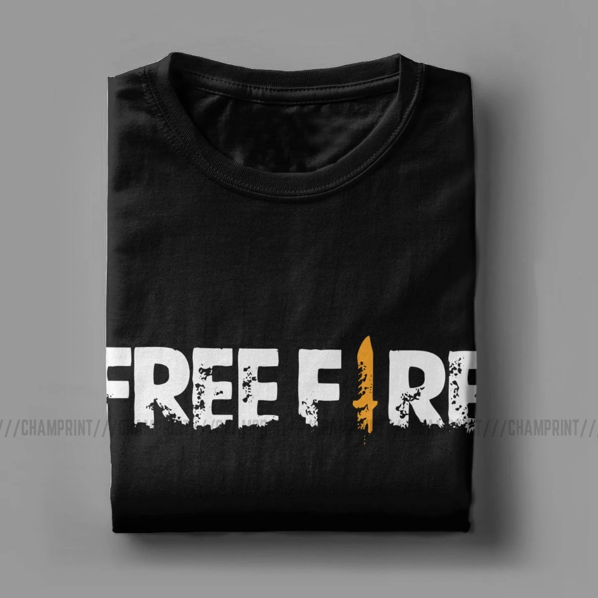 Men Free Fire T Shirt Freefire Shooting Game Pure Cotton Clothing Fashion Short Sleeve Crewneck Tees Adult T-Shirts | Мужская одежда
