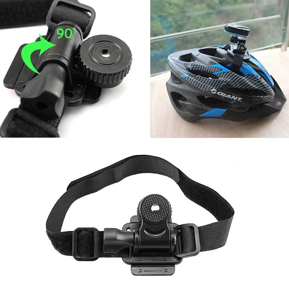 Регулируемый головной вентилируемый шлем Крепление на ремень для Mobius ActionCam