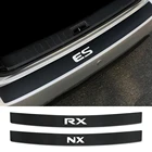 Наклейки на задний бампер автомобиля для Lexus RX 300 330 IS 250 300 GX 400 460 UX 200 NX LX LS GS ES CT200h Fsport аксессуары