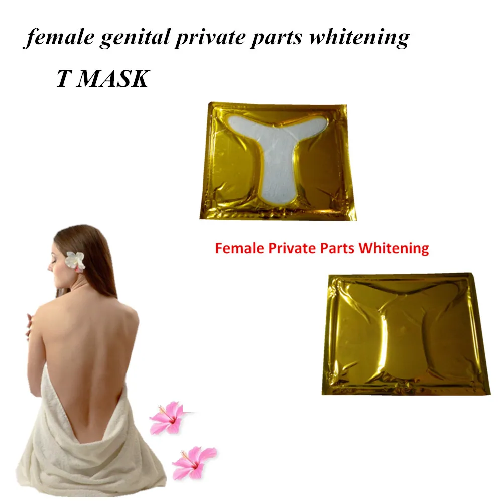 3 шт./лот женские Частные части отбеливающая маска уход за кожей отбеливание