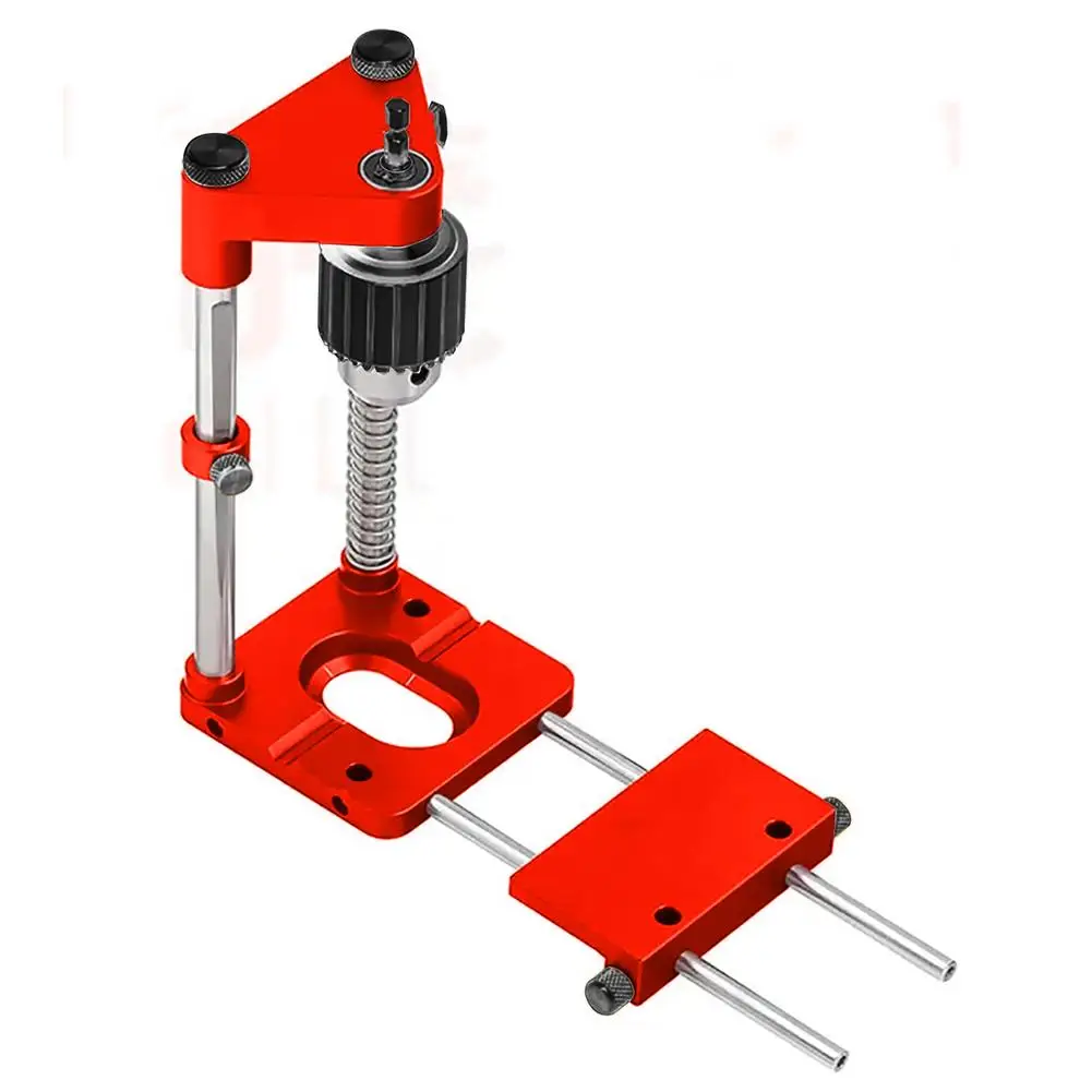 

Hot Sale Portable Hole Locator Drill Bits Pocket Hole Jig Kit Angle Drill Guide Set Hole Puncher DIY Carpentry Tools Hand Tools
