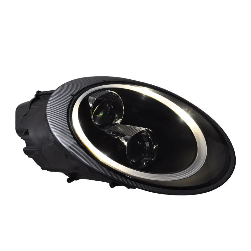 

is suitable for Porsche 997 headlight lens LED light guide 911 refitting xenon headlamp assembly