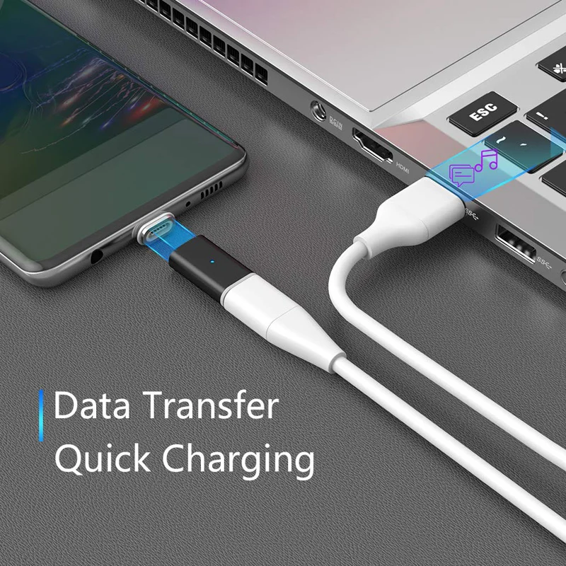 Магнитный адаптер CANDYEIC для быстрой зарядки Android Type C Micro USB 2 0 устройство кабель