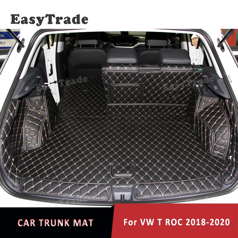 

Car Trunk Mats For Volkswagen VW T ROC T-ROC 2018 2019 2020 2021 Liner Carpet Guard Protector Cushion Mat All Inclusive