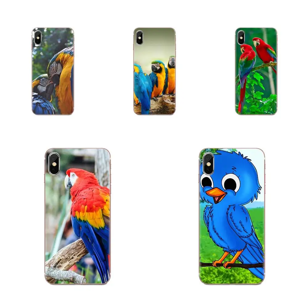 Обои с аниме птицами и попугаями для Huawei Honor 10 10i 20 20i 8S lite Y9 Prime Y7 2019 Y5 2018 p40 pro TPU Live Love