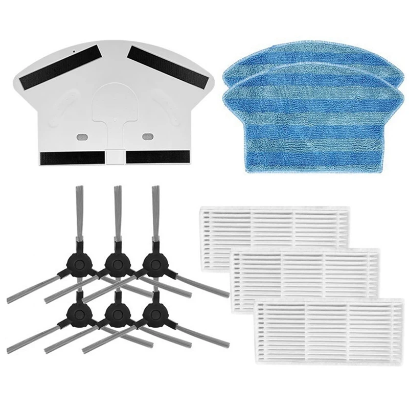 

Детали для робота-пылесоса Midea VCR03, фильтр НЕРА, боковые щетки