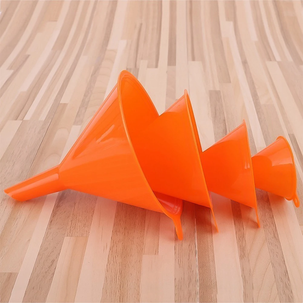 4 шт. Пластик автомобиля с коротким стеблем для мазута бензин Хоппер Воронка