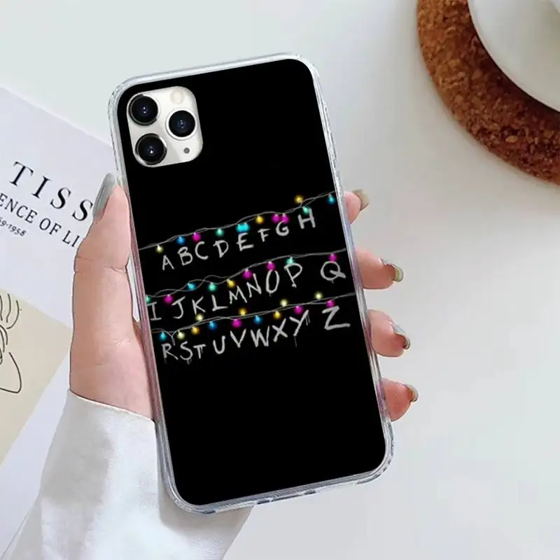 

cosas gratis Stranger things Phone Cases For iphone 12 5 5s 5c se 6 6s 7 8 plus x xs xr 11 pro max