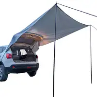 Car Awning Car Shelter Shade Camping Side Car Roof Top Tent UV Protective Truck Canopy Sun Shade Rainproof Tarp Rain Canopy