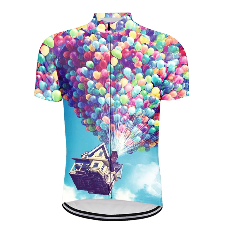 Мужская футболка для велоспорта с коротким рукавом в стиле ретро MTB езды на