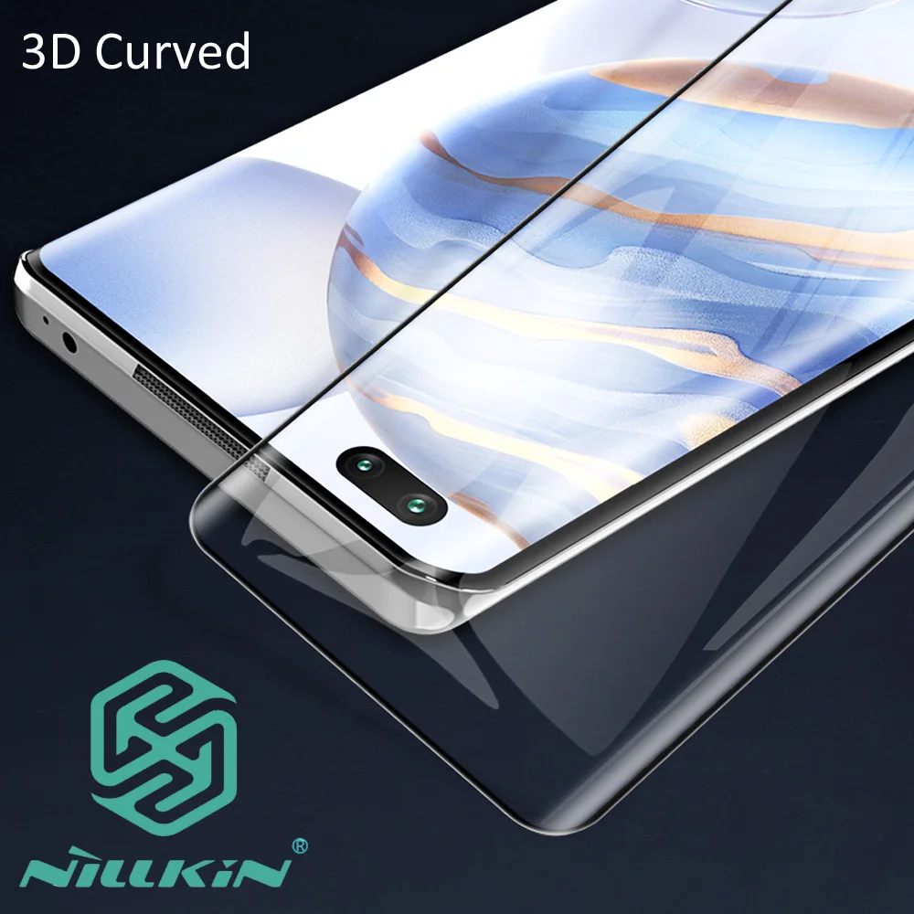 Защитное стекло Nillkin 3D DS + Max изогнутое закаленное для Huawei Honor 30 Pro Plus Nova 7