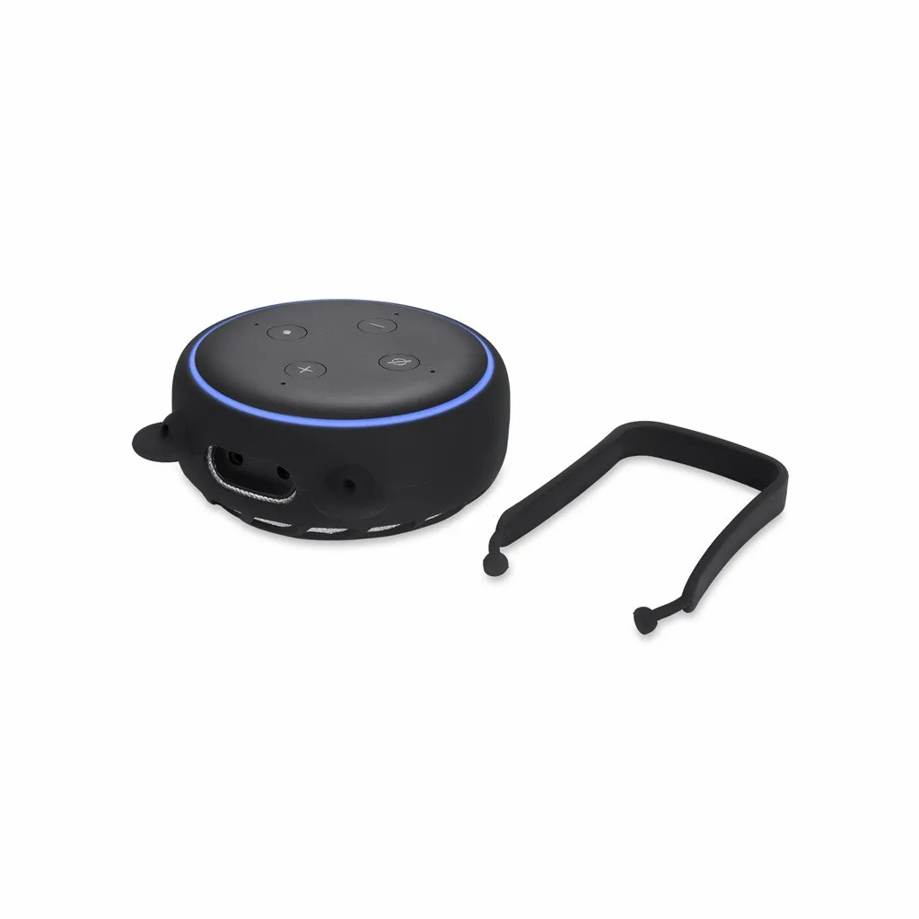 Case For Echo Dot 3rd Generation Smart Spreaker Outlet Wall Mount Hanger Holder Stand Waterproof Cover Pretective Skin | Электроника