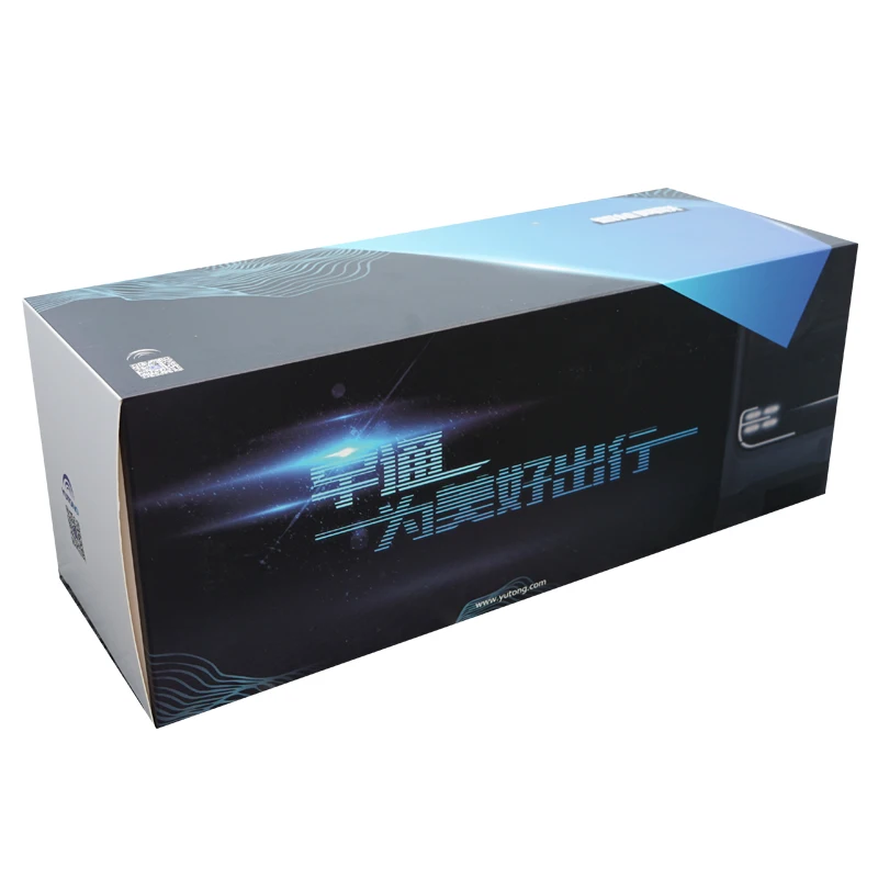 

1:42 scale Diecast Model yutong Electric BUS U12 1/42 Alloy Toy Car Miniature Collection for Boys Girls toy Gift