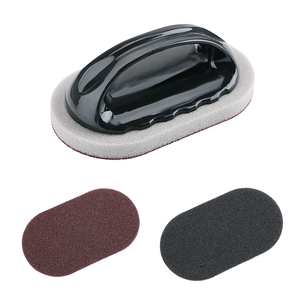NICEYARD Strong Decontamination Kitchen Clean Tools Magic Sponge Brush Bath Tiles Sand Bowl Pot with Handle | Дом и сад