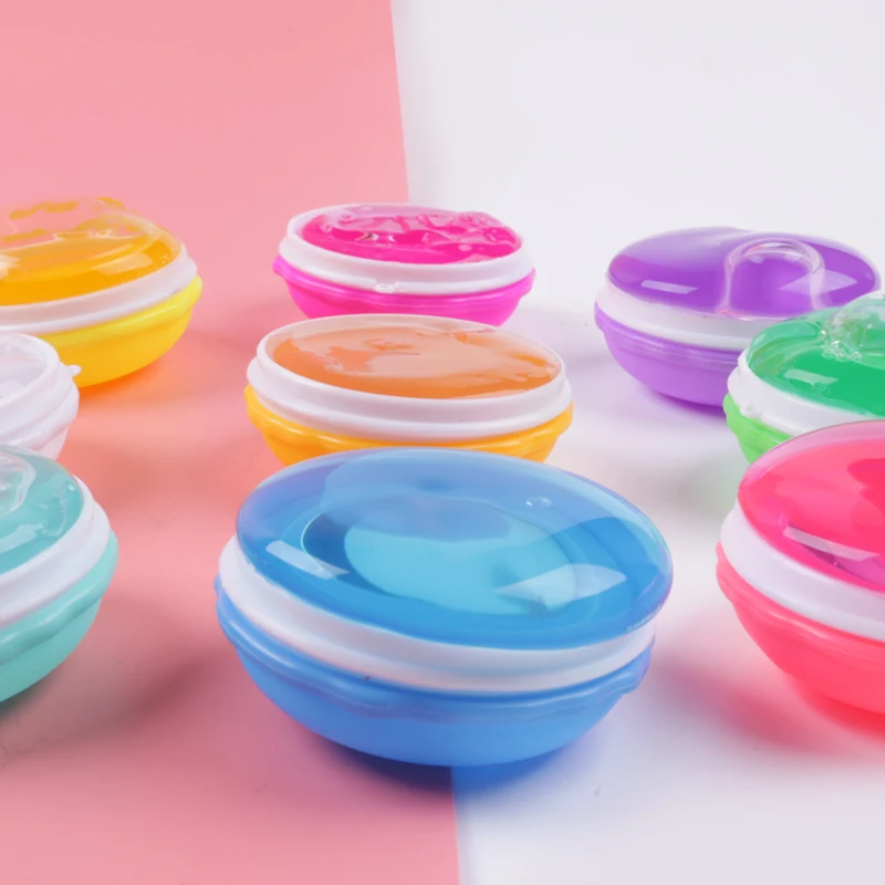 9 шт. прозрачный слизь игрушки клей для страз пушистого шпатлевка облако