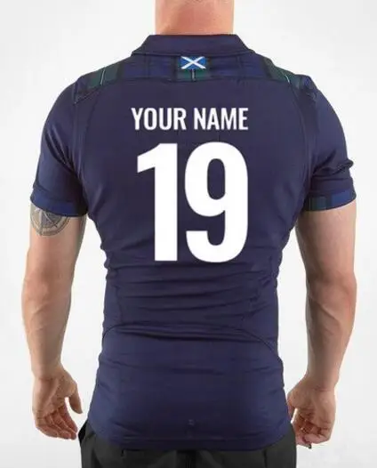 2020 SCOTLAND HOME PRO Регби Джерси 2019 спортивная рубашка|Майки для регби| |