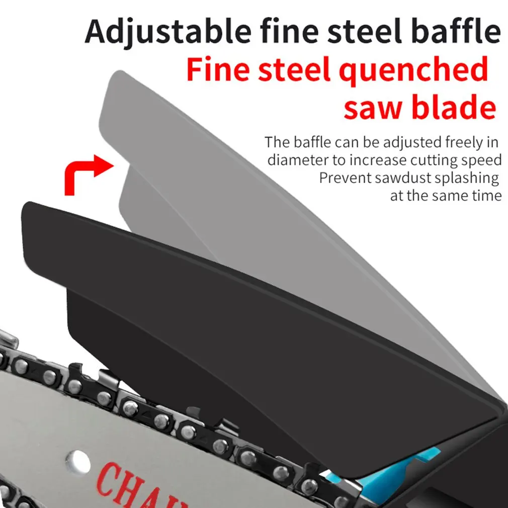 

24V Portable Electric Pruning Saw Electric Woodworking Saw Garden Log Mini Electric Chain Saw Lithium Battery