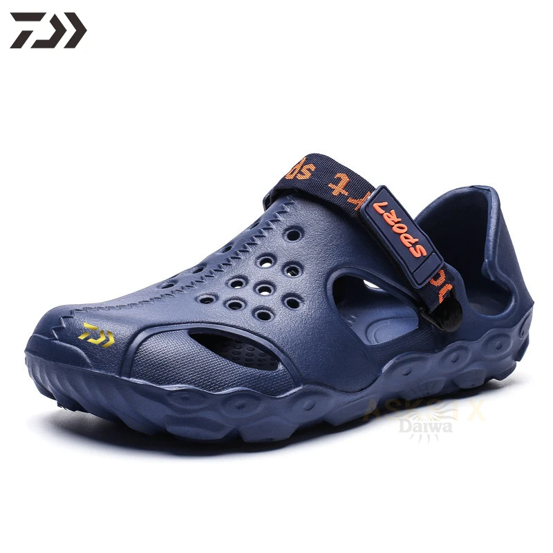 Мужские рыболовные туфли Daiwa дышащие быстросохнущие тонкие Нескользящие сапоги