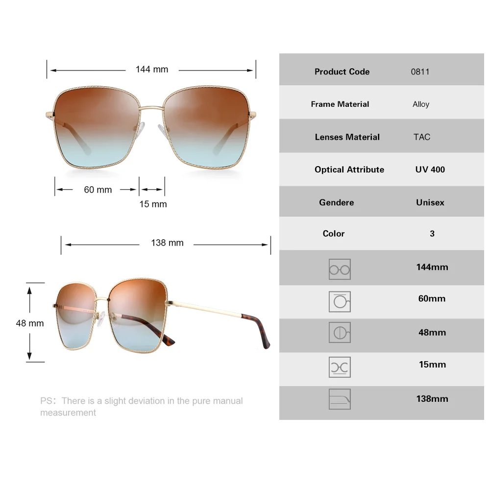 

Polarized Sunglasses Women 2020 Vintage Brand Square Glasses Driving Pink sunglasses Men ladies oculos de sol feminino