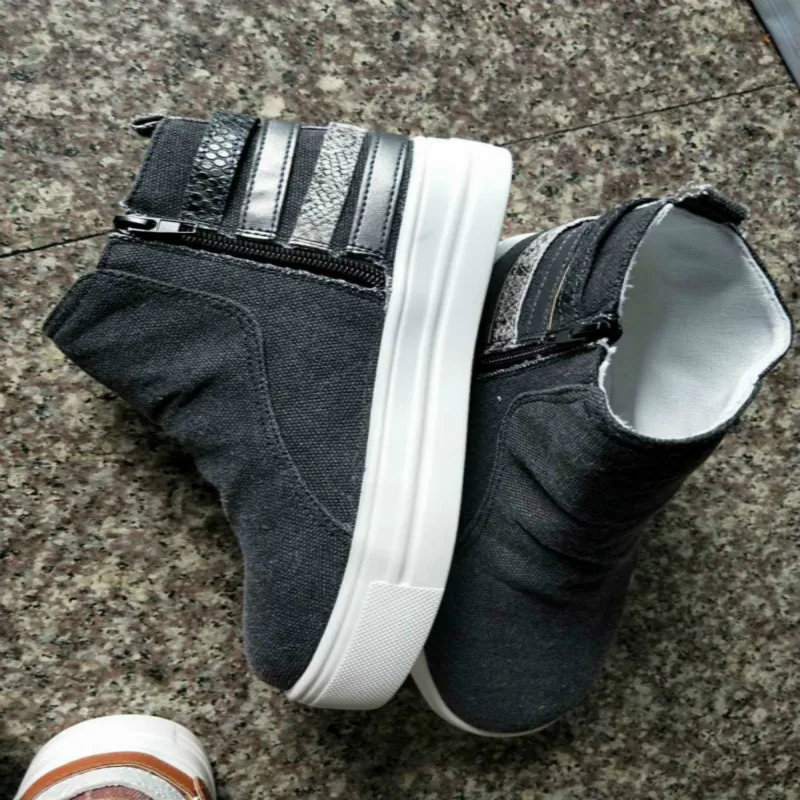 

Women Sneakers Canvas Shoes Solid Leopard Breathable Casual Sneakers Woman Flats Spring Lace Up Round Toe Women Flat Shoes 35-43